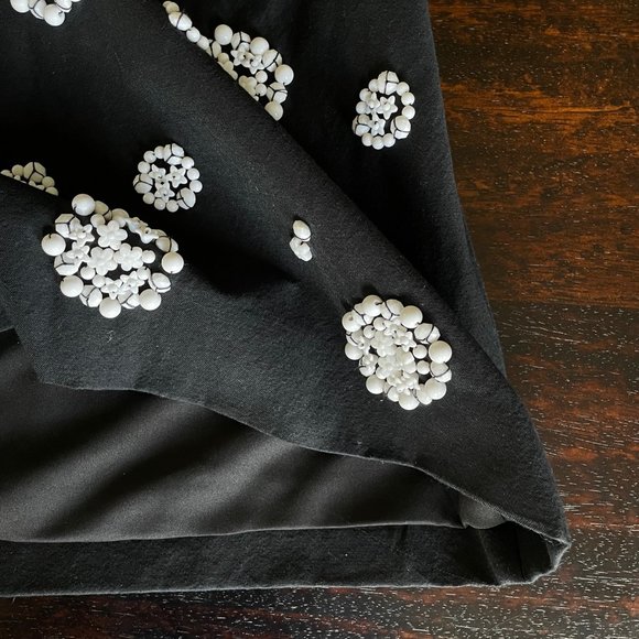 Tibi Double Layer Shell Beaded Dress - Picture 9 of 16